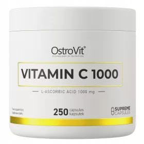   OstroVit Vitamin C 1000 mg - 250 Kapseln für das Immunsystem