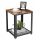  Songmics Vasagle quadratischer Tisch 45 x 45 x 55 cm schwarz