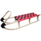  Holzschlitten 125cm A2042, rot