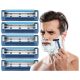  Gillette Mach3 Turbo Ersatzklingen für Rasierer, 5 Stück