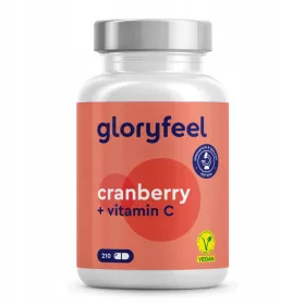   Cranberry-Vitamin C Kapseln von gloryfeel – 210 Stück für ein starkes Immunsystem