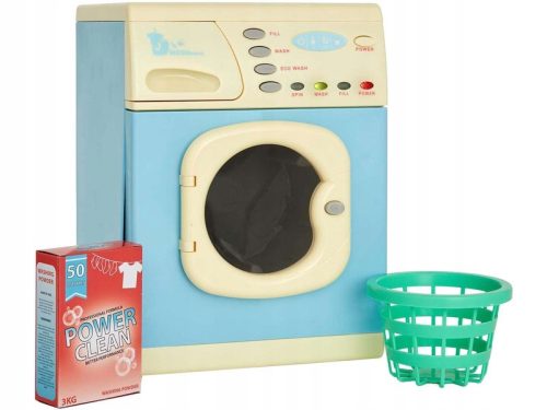  Elektronische Spielzeug-Waschmaschine für Kinder von Casdon in Blau