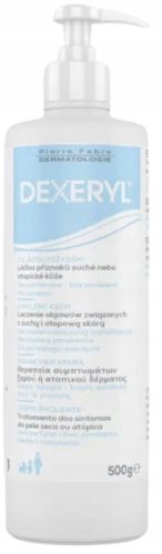 Dexeryl Emollient Creme für trockene und atopische Haut, 500g