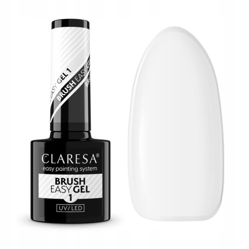  CLARESA BRUSH EASY GEL GEL IN EINER FLASCHE 1 TRANSPARENT 5 g