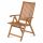  Fieldmann Gartenstuhl, braunes Holz