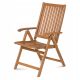  Fieldmann Gartenstuhl, braunes Holz