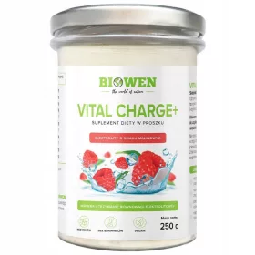   Vital Charge+ Elektrolytpulver mit Himbeeraroma, 250g - BIOWEN