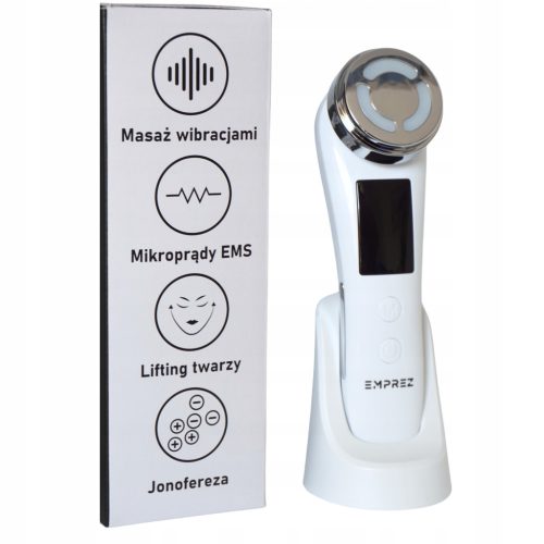  Nadelfreie Mesotherapie | Gesichtsmassagegerät | EMS 5in1-Gerät der polnischen Marke