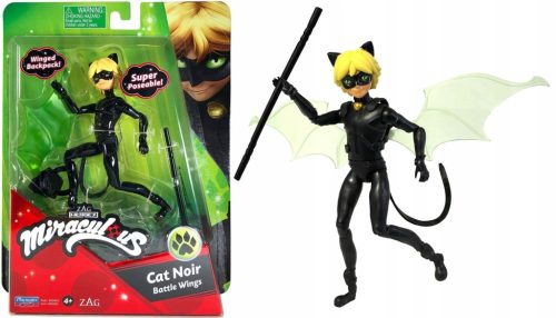  Playmates Miraculus: Marienkäfer- und Cat-Noir-Figur