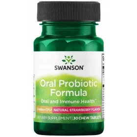   SwansonOral Probiotische Formel für die Mundhöhle mit Blis K12® - 30 Lutschtabletten