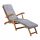  Detex Kissen 186 x 42 x 5 grau
