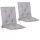  Detex Kissen 116 x 57 x 7 grau
