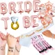  BACHELOR PARTY SET 14x BALLONS + BRIDE TO BE SCHÄRPE, BÄNDER, TATTOOS Z8