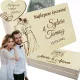  Spardose HOCHZEITSGESCHENK Hochzeitsgravur WÜNSCHE plus GRATIS