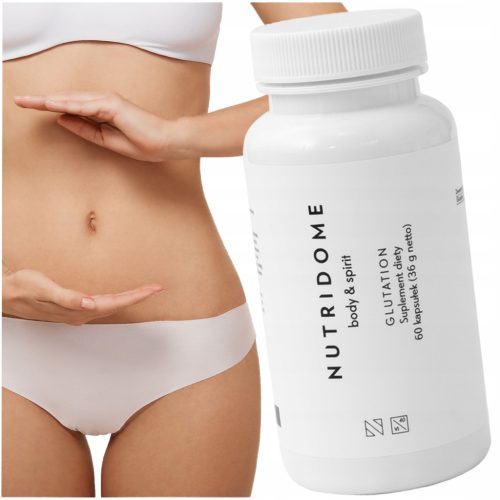 Nutridome L-Glutathion Kapseln - Starker Antioxidant für Immunsystemunterstützung, 60 Stück