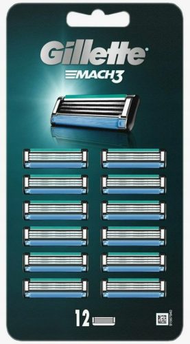  Gillette Mach3 Rasiererpatronen Gillette 12 Stk.