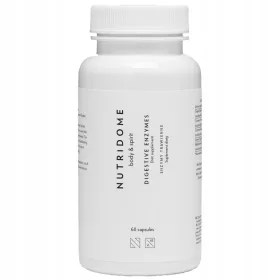   Nutridome Verdauungsenzyme - Unterstützt die Darmgesundheit mit Pflanzenextrakten, 60 Kapseln