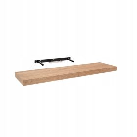  Velano MDF-Regal, 79,5 x 23,5 cm, Sonoma-Eiche