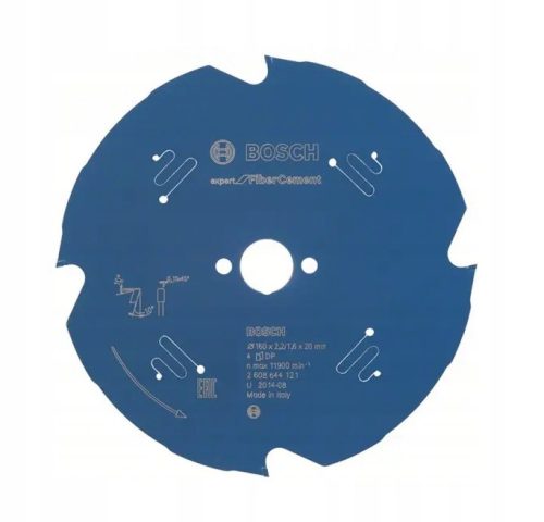  Bosch Expert for Fiber Cement Sägeblatt 2608644121 160x20 mm 4Z