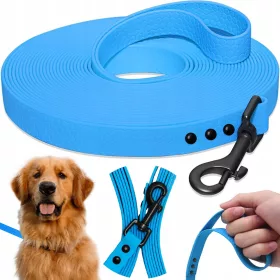    TRAININGSLEINE FÜR HUNDE ZUM TRAINIEREN STARKES BAND BIOTHANE PVC-SEIL 5 m