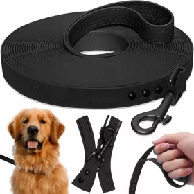    TRAININGSLEINE FÜR HUNDE ZUM TRAINIEREN STARKES BAND BIOTHANE PVC-SEIL 10 m