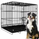  Pulverbeschichteter Stahlkäfig TimeTrade großer Hund 60 x 85 x 70 cm