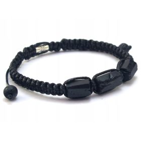  TURMALIN-Armband Lava 21,5 cm [B789]