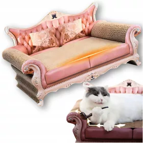  Niedriger Kratzbaum, HomeCatty-Bett bis 60 cm