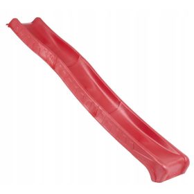  3m Kinderrutsche für Spielplatz, faltbar - Rot