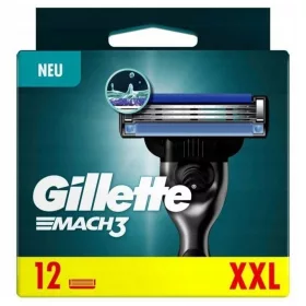  Gillette Mach3 Rasiereinsätze, 12 Stk