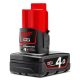  Milwaukee 12V 4Ah Li-Ion-Akku