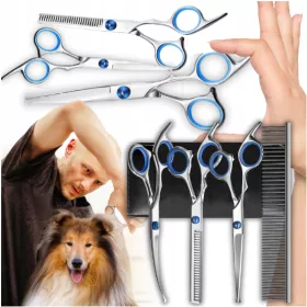  Hundeschere für Hundepflege, Pflegeschere, Hundefriseur
