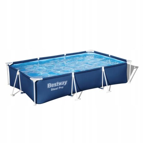  Bestway rechteckiger Rahmenpool 259 x 170 cm