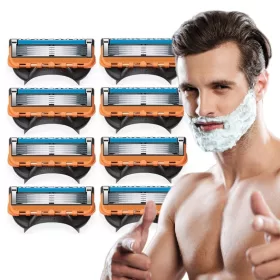    KLINGENEINSÄTZE FÜR GILLETTE FUSION5 POWER XL MASCHINE 8 STK.