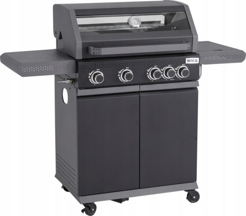  YATO GASGRILL 4+1 14,5KW MIT GLAS YG-20010