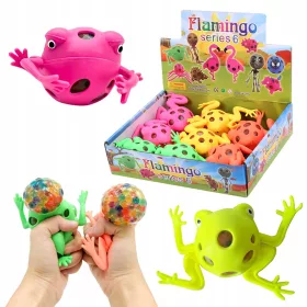  Anti-Stress-Gniotek Frog Rainbow Squish FROG Ball
