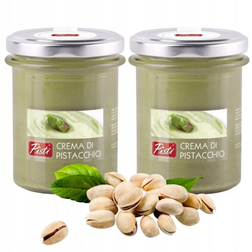 Italienischer Pistaziencreme Pisti Crema di Pistacchio, 2er Pack (2x200g)