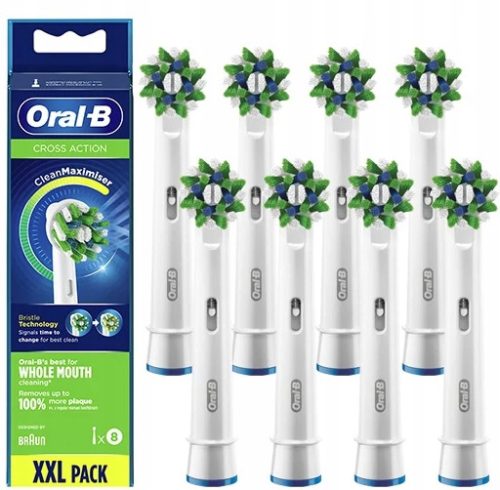  ORAL-B Pro Cross Zahnbürstenkopf (8 Stk.)