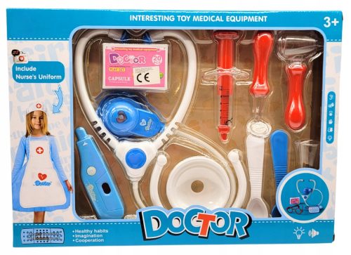  DOCTOR SET DOCTOR für KINDER ELEKTRONISCH plus KRANKENSCHWESTERKOSTÜM