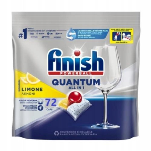  Finish Powerball Quantum Spülmaschinenkapseln 72 Stück