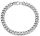  SILBERARMBAND FÜR HERREN, CHIRURGISCHER STAHL 316L, 8 MM, 23 CM