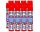BROS MUCHOSPRAY zur Bekämpfung von Fliegen und Mücken, 400 ml, 12er Pack