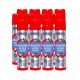 BROS MUCHOSPRAY zur Bekämpfung von Fliegen und Mücken, 400 ml, 12er Pack