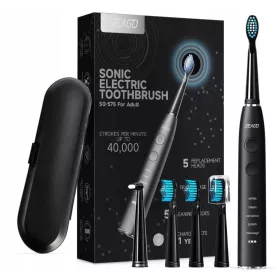  Schallzahnbürstenetui mit 5 Spitzen SEAGO SG-575