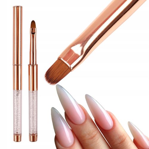  ACRYL GEL ACRYL GEL PINSEL OVAL ROSÉGOLD
