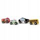  4 J'Adore-Holzfahrzeuge – City Service Cars-Set