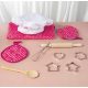  Set für Kinder – große Küchenschürze + Backblech-Zubehör