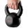  KETTLEBELL 8 kg Gusseisen Hantel Fitnessball Gewicht gummiert schwarz