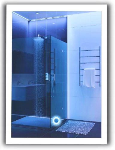  LED-SPIEGEL 65x120 cm LED-BELEUCHTETER SCHALTER