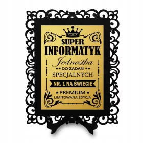    ZERTIFIKAT DIPLOMA SUPER IT-TECHNIKER GESCHENK FÜR IT-TECHNIKER ZUM 3D-GEBURTSTAG